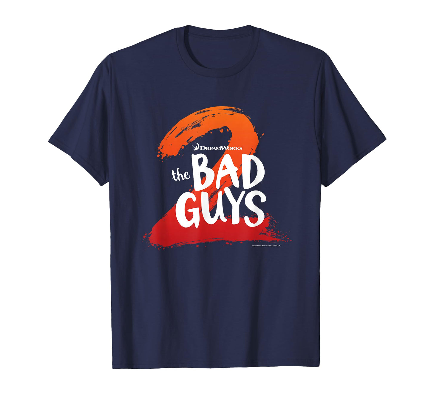 DreamWorks The Bad Guys 2 Movie Logo T-Shirt