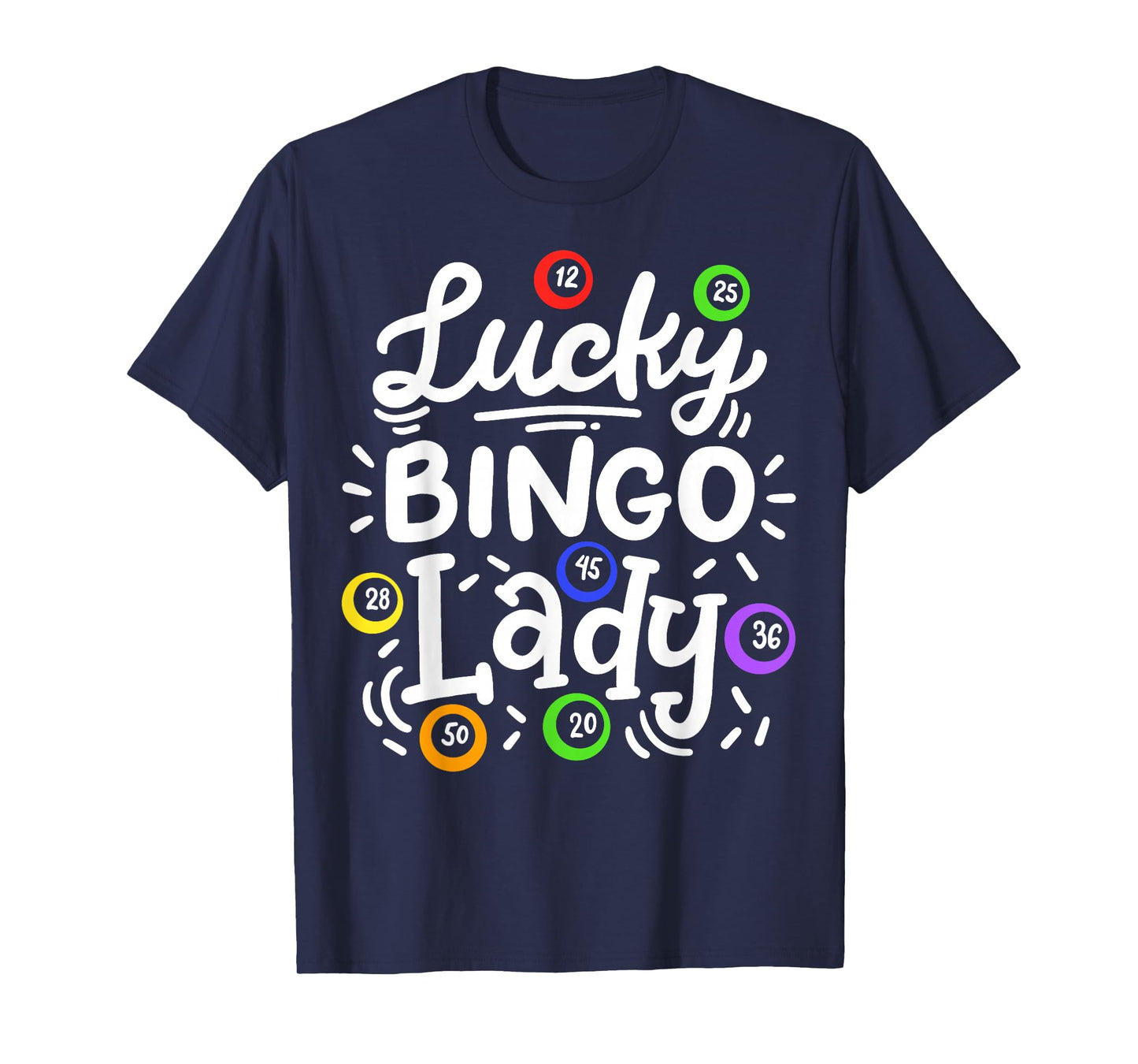 Bingo Lucky Bingo Lady T-Shirt