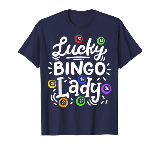 Bingo Lucky Bingo Lady T-Shirt