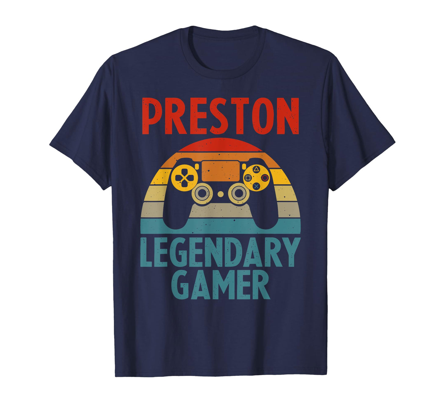 PRESTON Gift Name Personalized Funny Gaming Geek Birthday T-Shirt