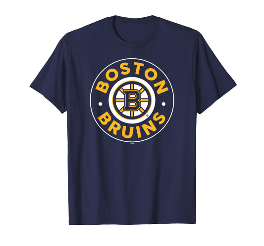 Boston Bruins Symbol Black Officially Licensed T-Shirt