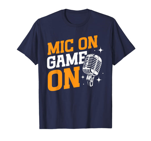 Funny Sports Commentator Sports Announcer Sportscaster Fan T-Shirt