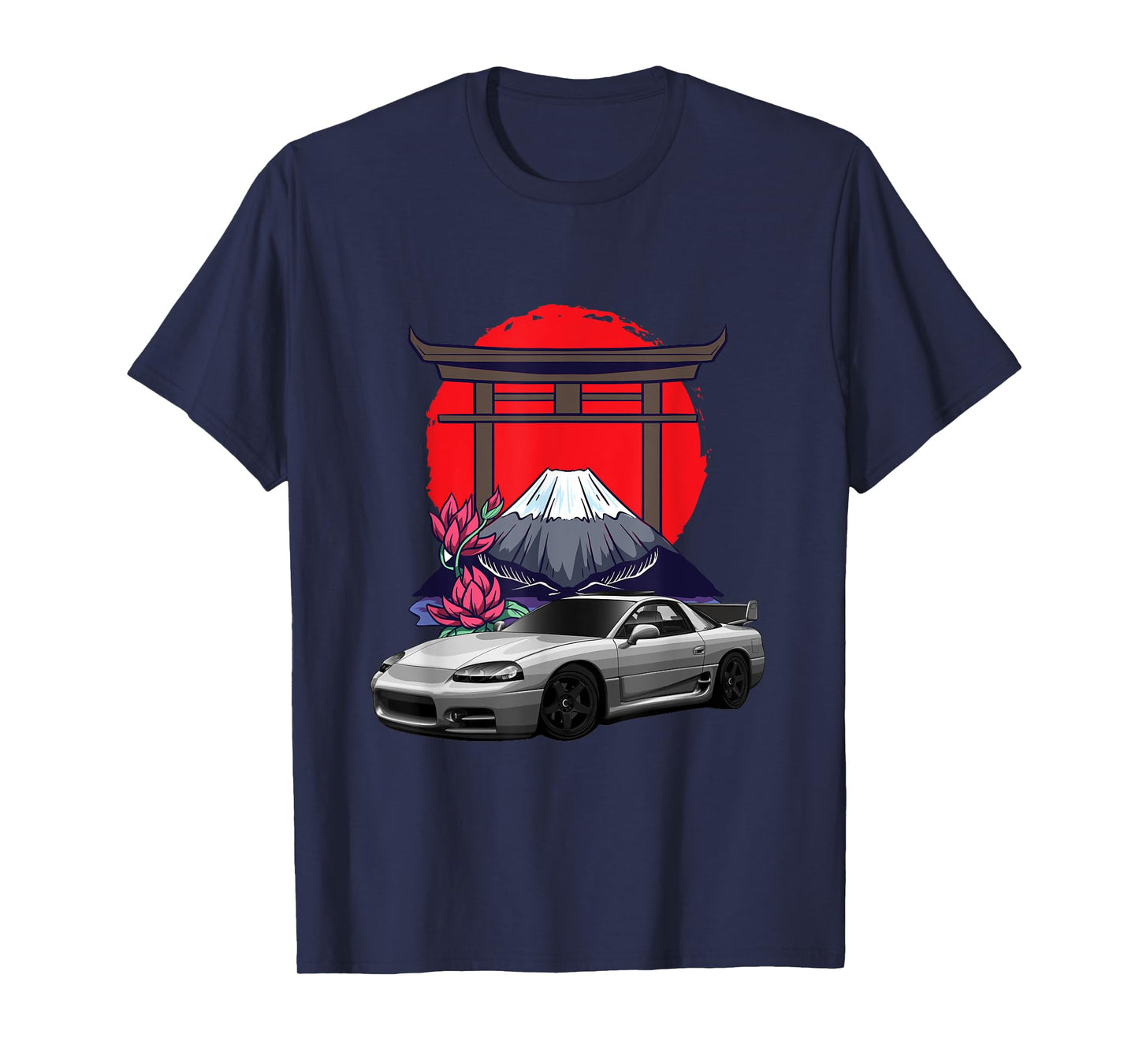 JDM 3000GT Car Tuning Japan Japan Shinto Drift T-Shirt