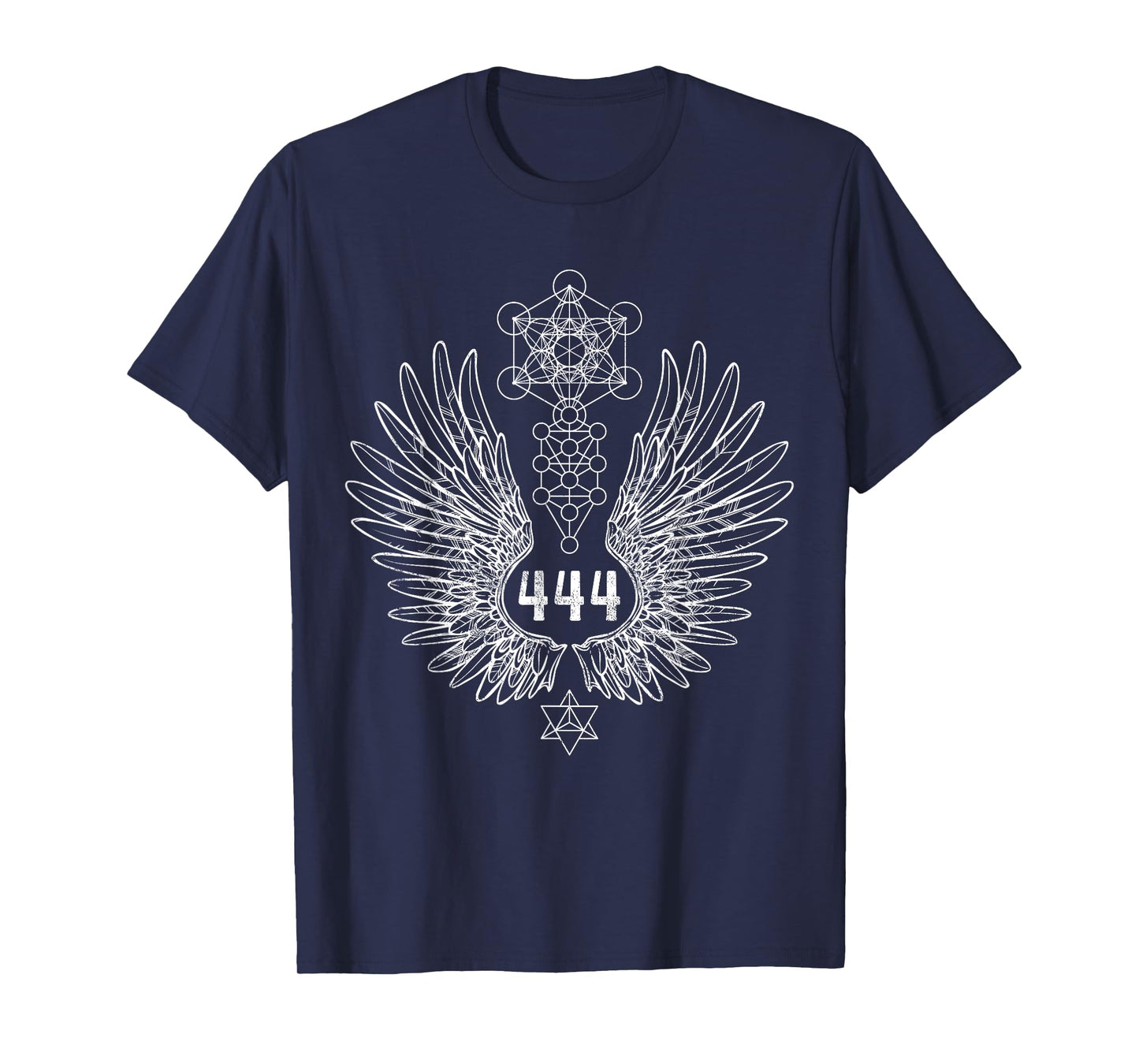Angel Number 444 Sacred Geometry Healing T-Shirt