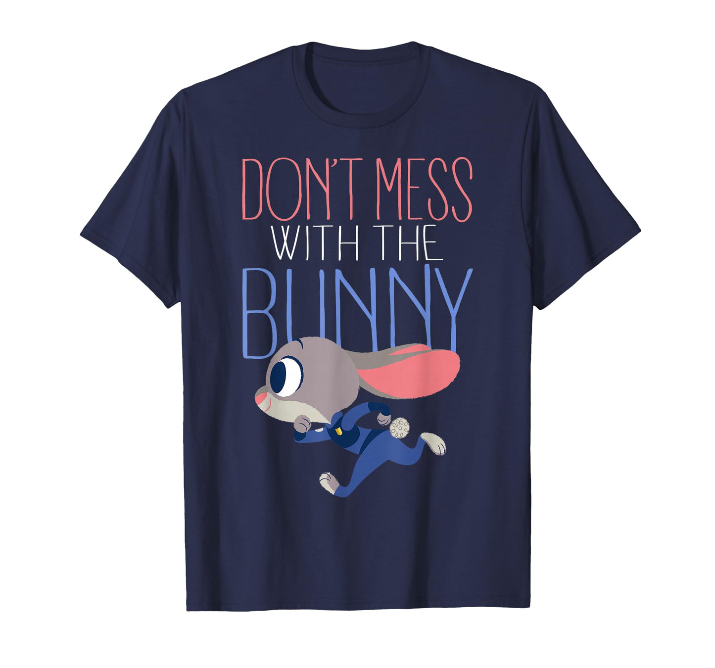 Disney Zootopia Judy Don't Mess with Her Graphic T-Shirt T-Shirt Small