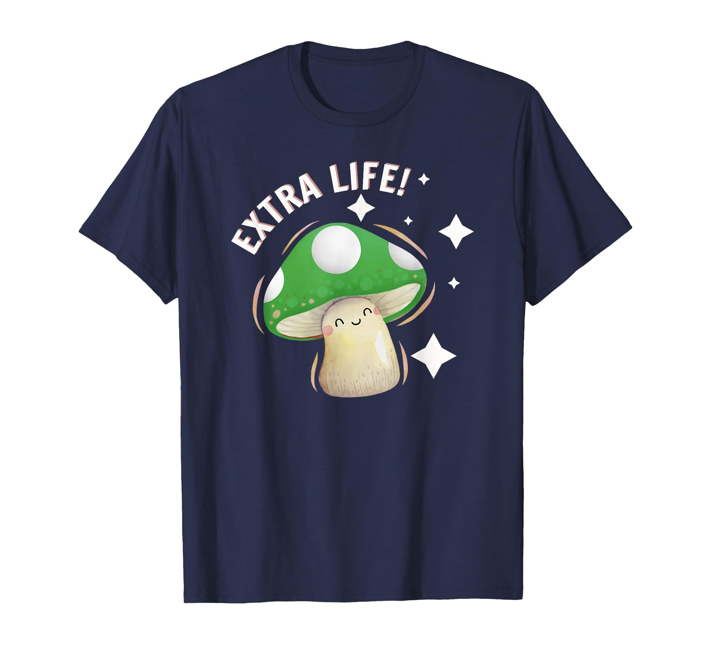 1Up Mushroom for Extra Life Cute Game Easy Family Costume T-Shirt