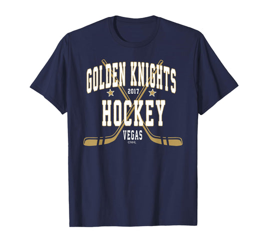 Vegas Golden Knights Stars Black Officially Licensed T-Shirt