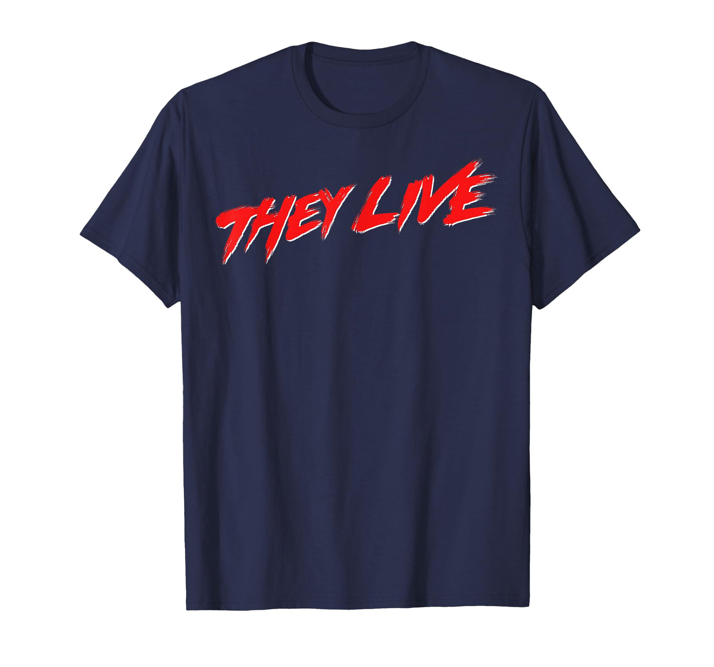 They Live Simple Title Logo T-Shirt