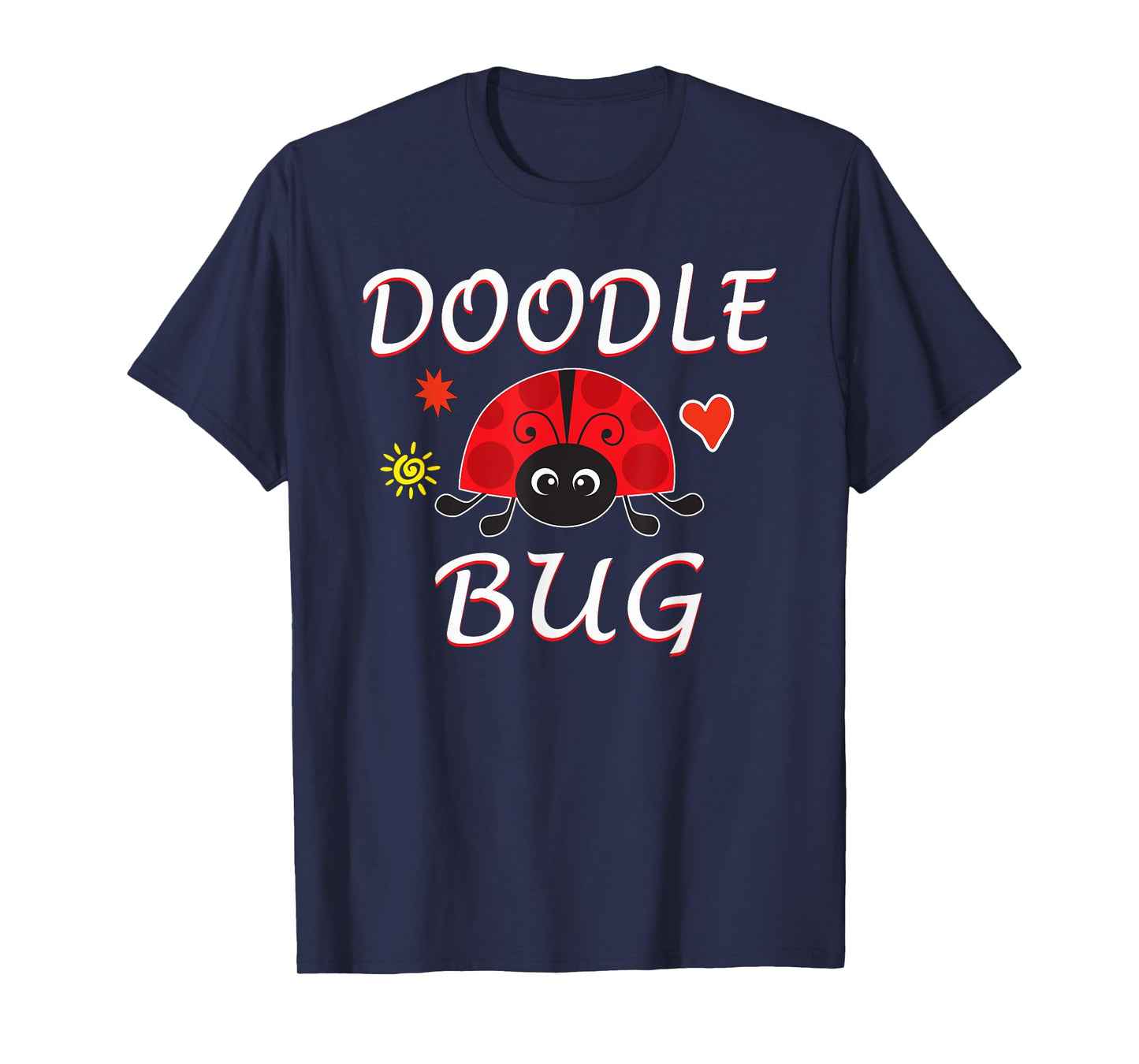 Doodle Bug Funny Doodle Ladybug T-Shirt