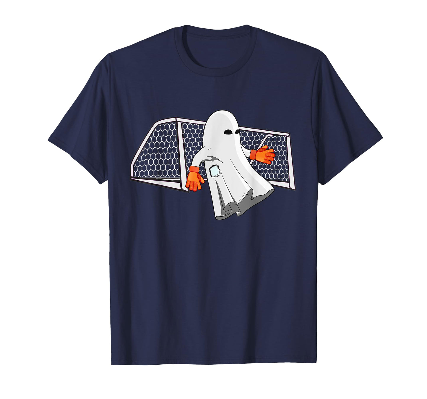 Soccer Halloween Shirt Goalkeeper Ghost Costume For Kids T-Shirt