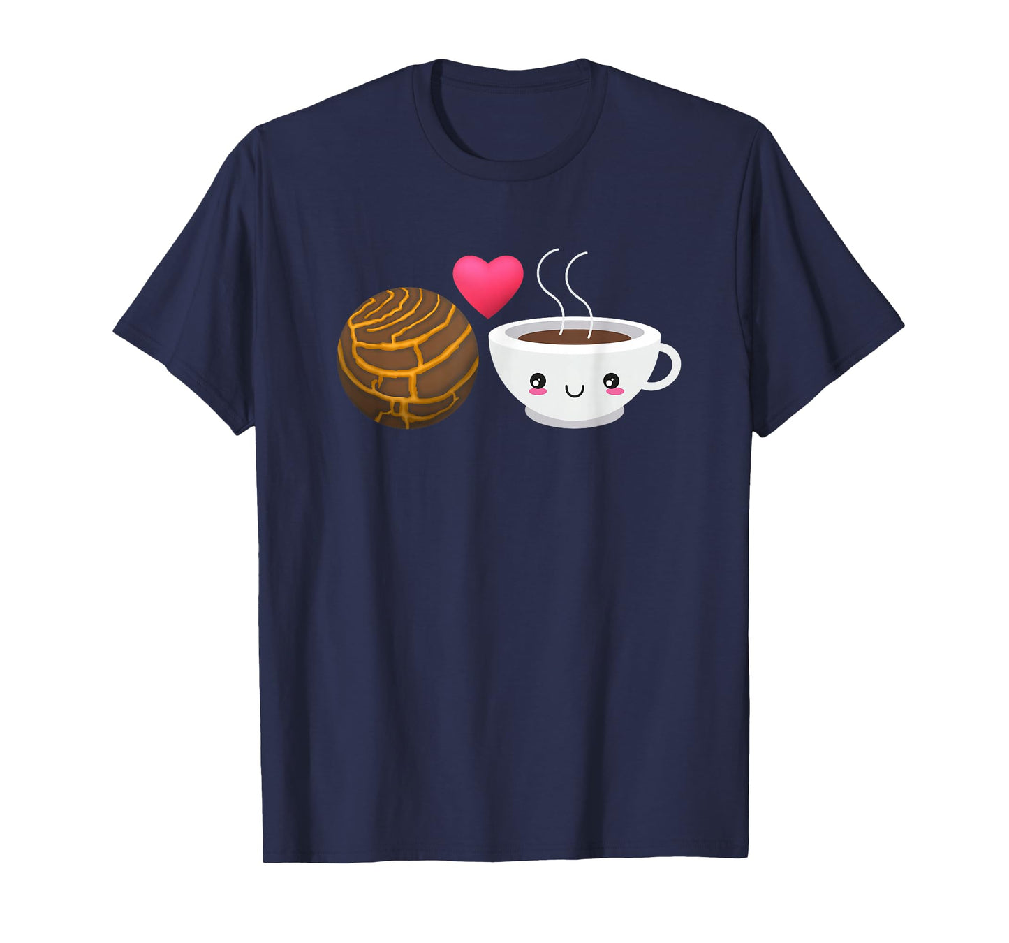 Concha Mexico Bread Hot Chocolate Mexican Candy T-Shirt