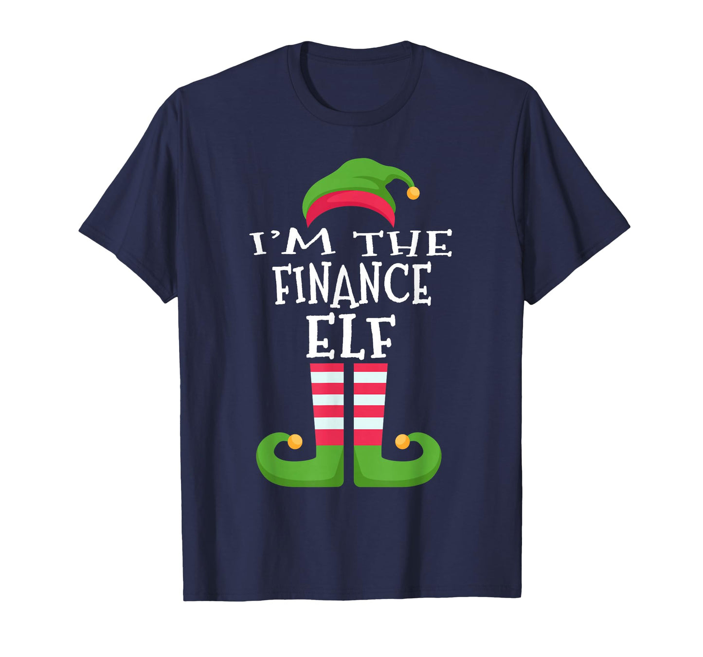 I'm The Finance Elf T-Shirt Group Matching Christmas T-Shirt