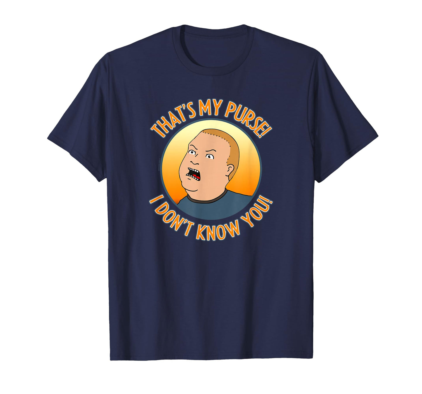 King of The Hill Bobby That's My Purse Yell Cartoon T-Shirt