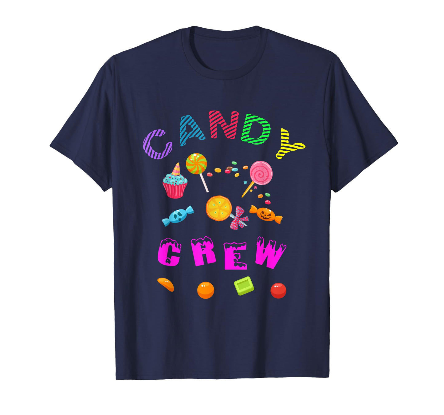 Candy Land Candy Crew Decorations Sweetie Candy Squad T-Shirt