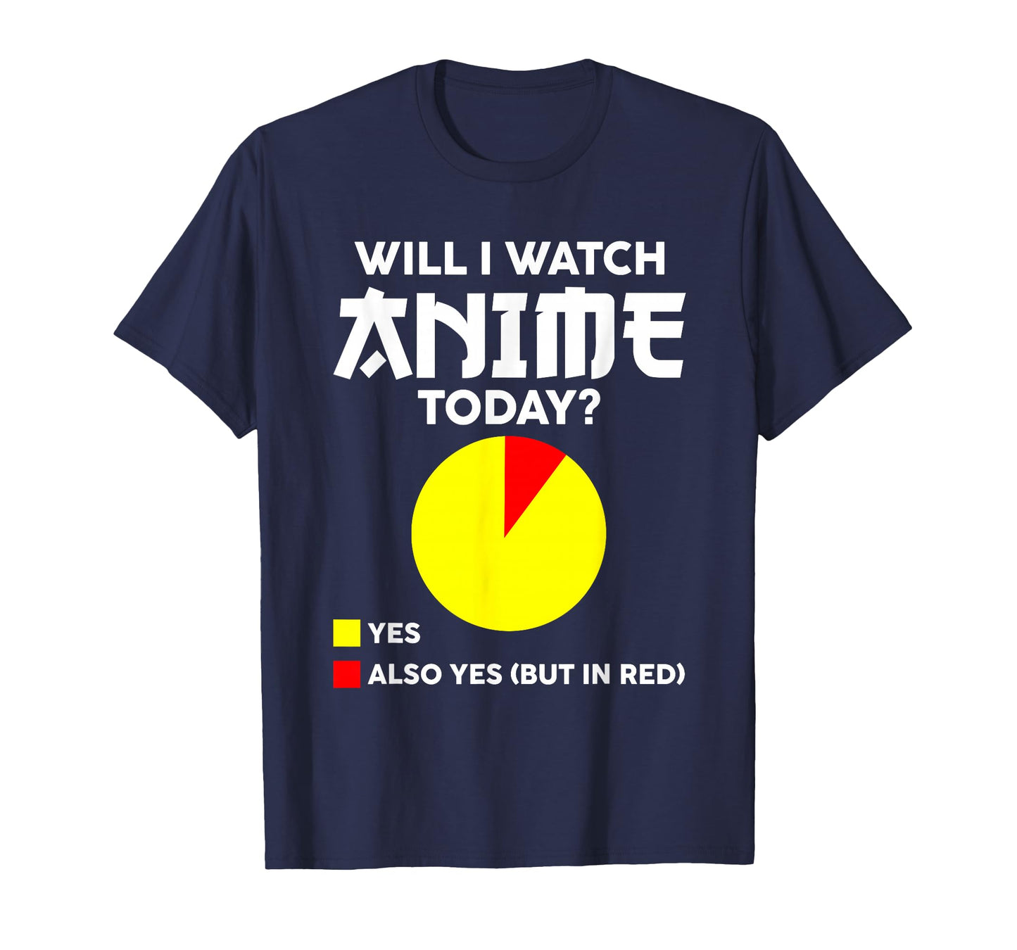 Will I Watch Anime Today Japan Kawaii Manga Otaku Anime T-Shirt