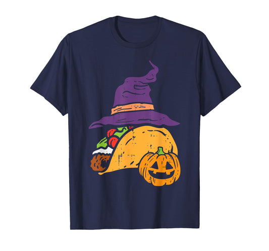 Halloween Taco Funny Mexican Food Costume Men Women Kids T-Shirt