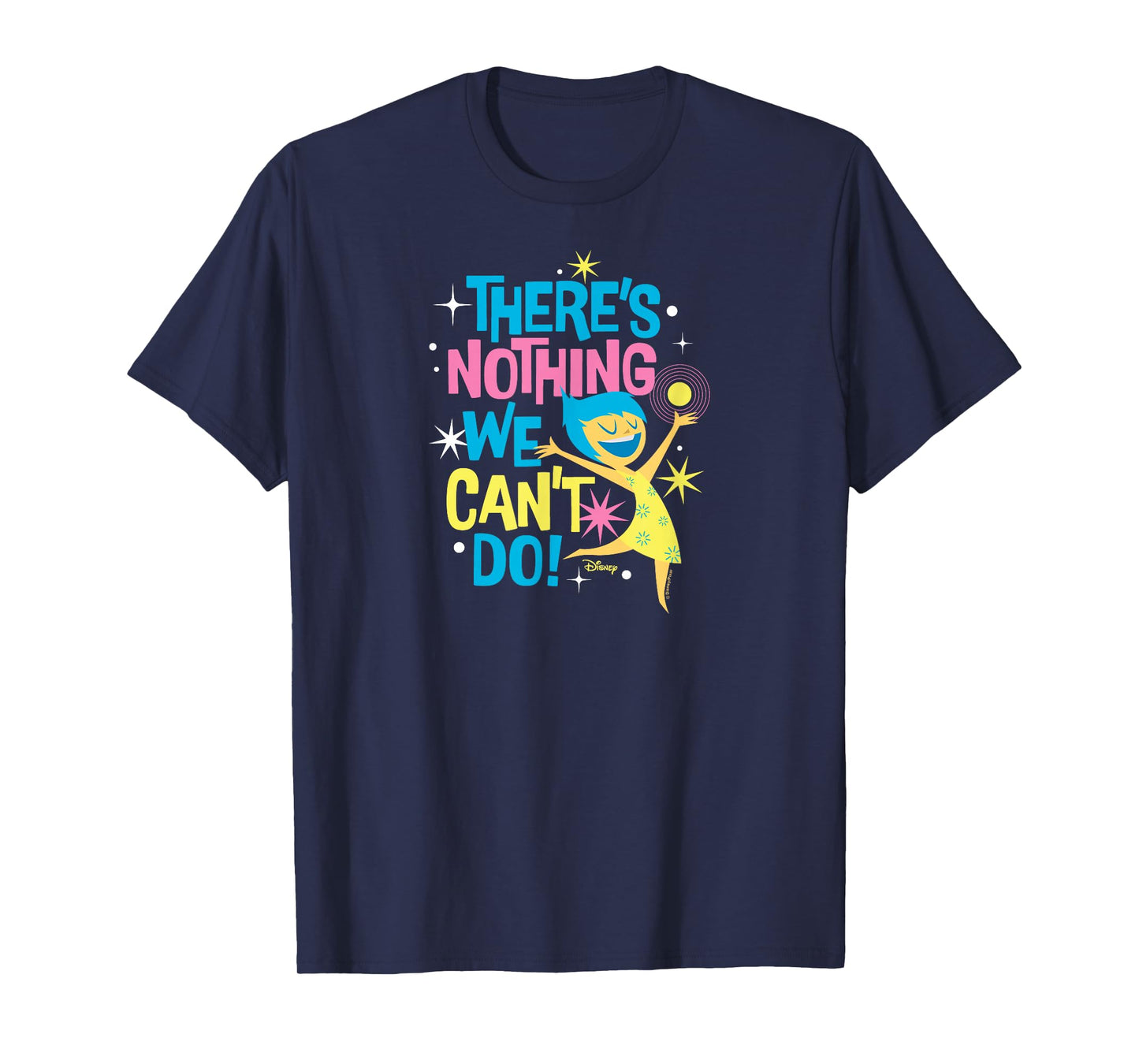Inside Out 2 - Joy Character There's Nothing We Can't Do T-Shirt