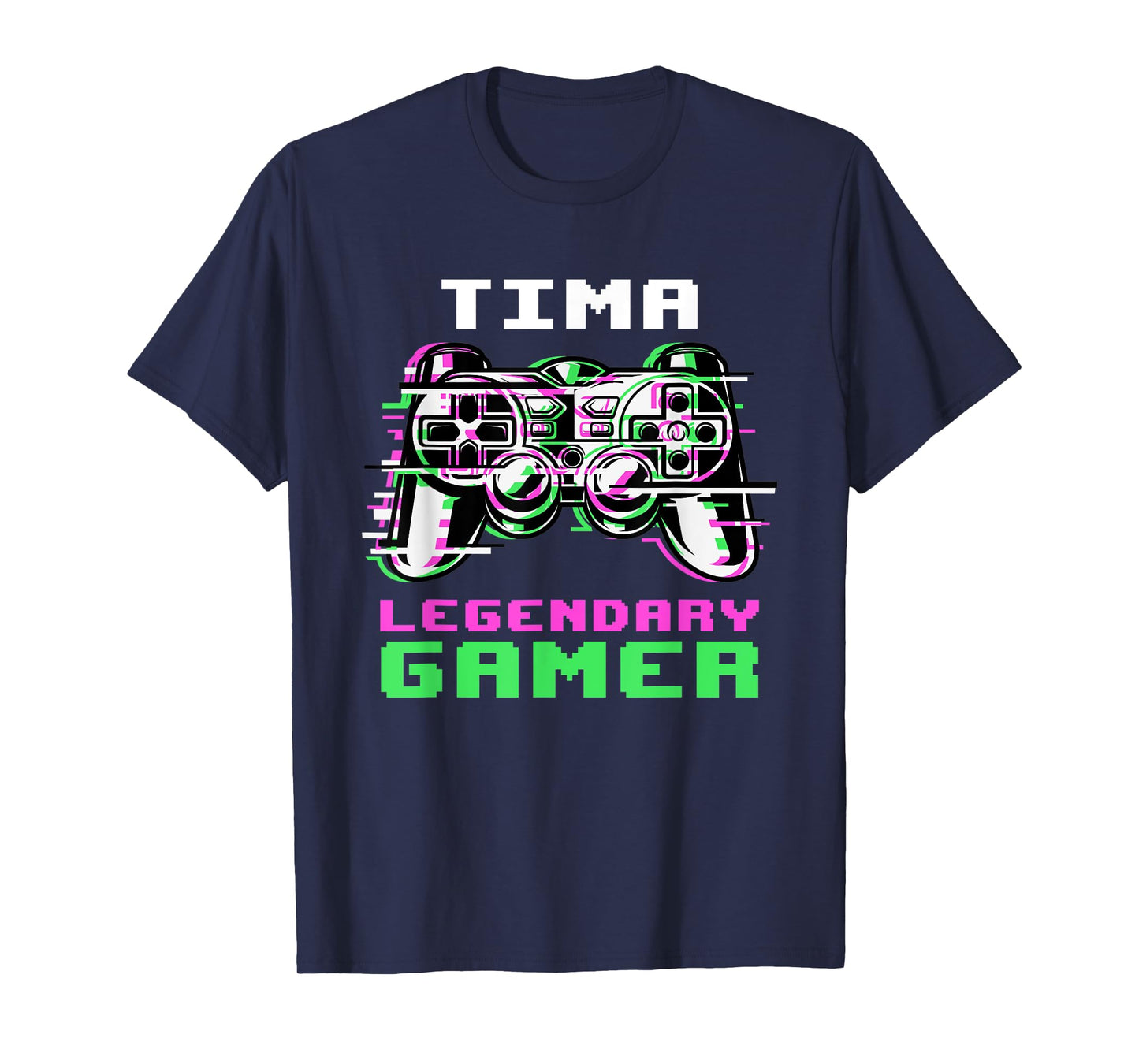 Tima - Legendary Gamer - Personalized T-Shirt