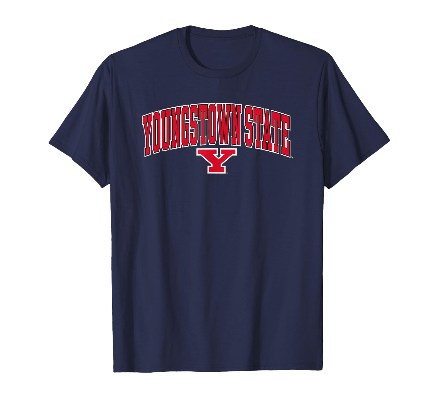 Youngstown State Penguins Arch Black Officially Licensed T-Shirt