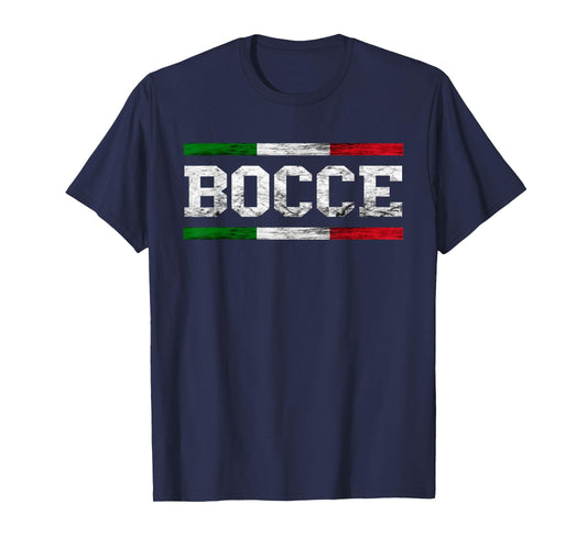 Bocce Ball Game Boule Boccia Italy Sport Italian Bocce T-Shirt