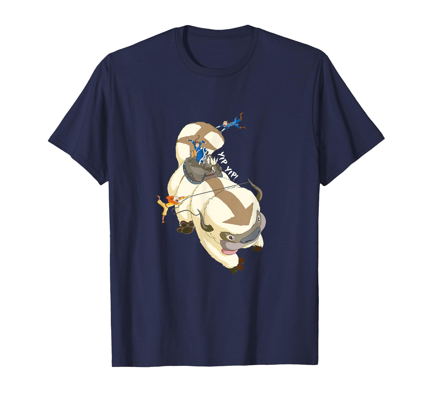 Avatar: The Last Airbender Appa Flying Yip Yip Scene T-Shirt