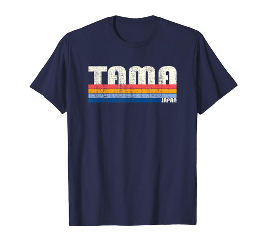 Retro Vintage 70s 80s Style Tama, Japan T-Shirt