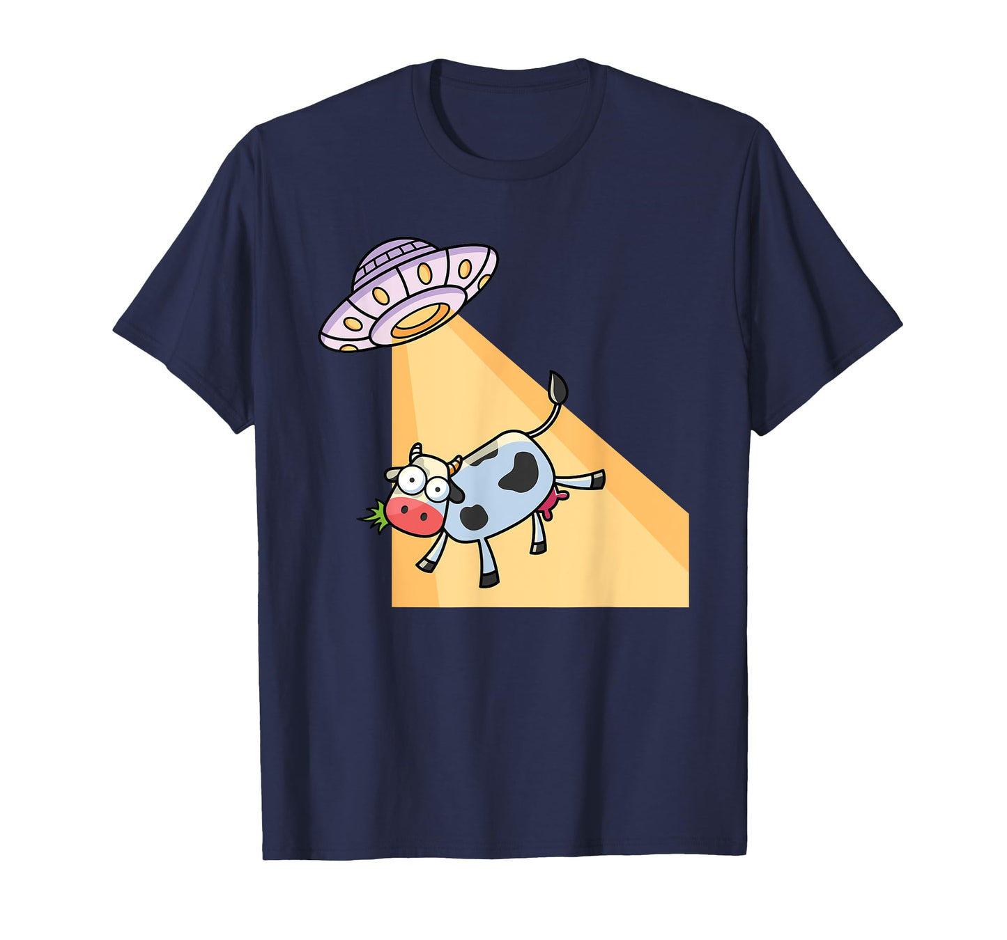 Cow UFO Alien Abduction Farm Animal Cow Lover T-Shirt
