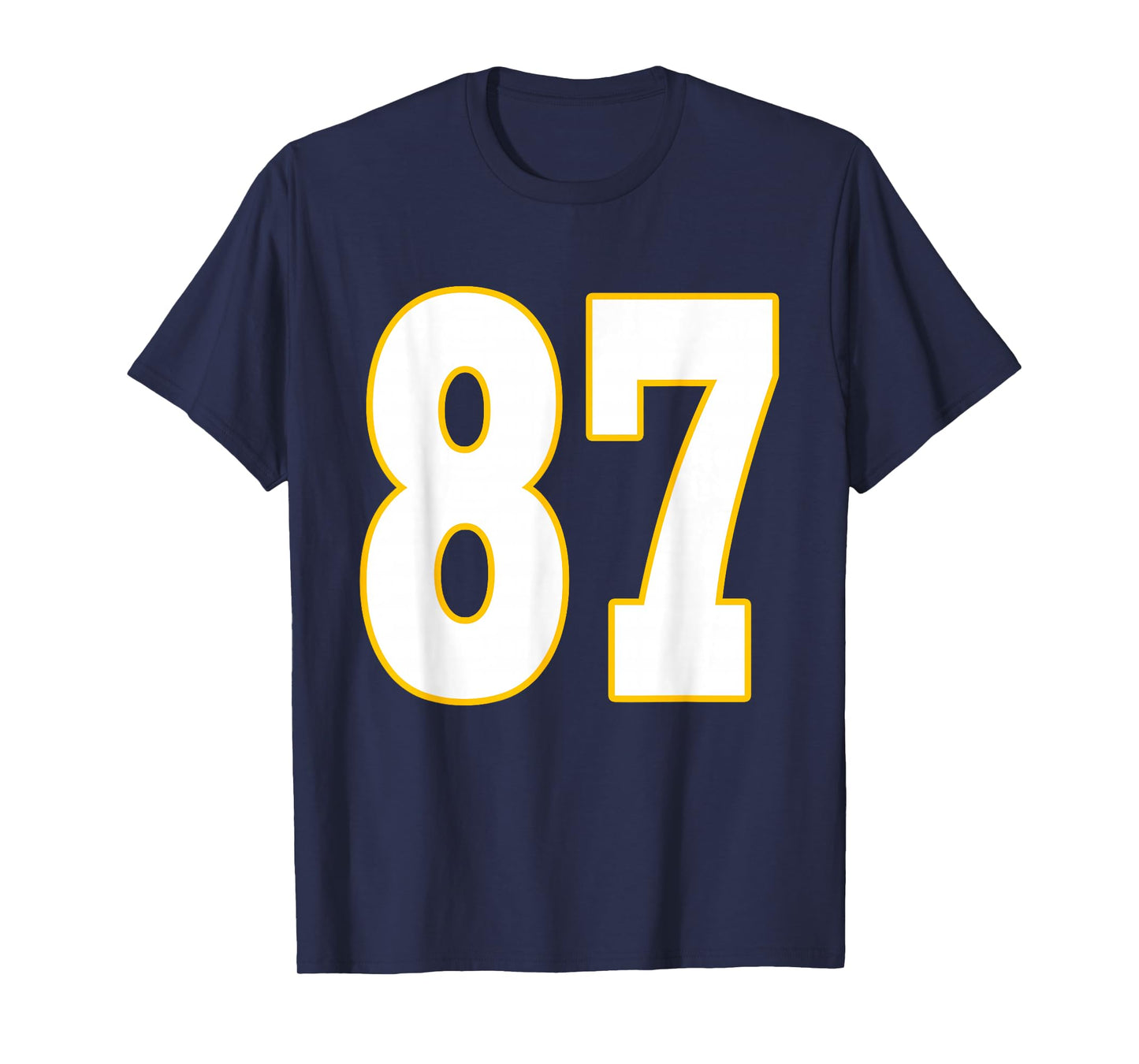 87 Birthday Football American Boys Kids T-Shirt