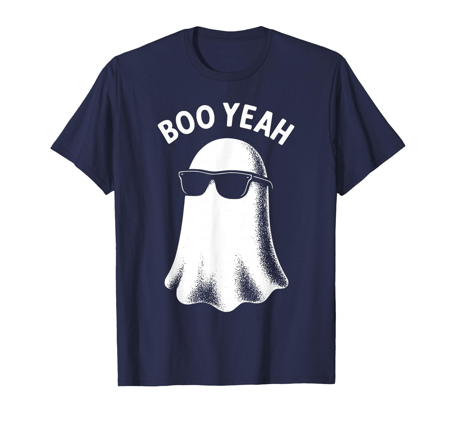 Boo Yeah Haunted Ghost Sunglasses Funny Halloween T-Shirt