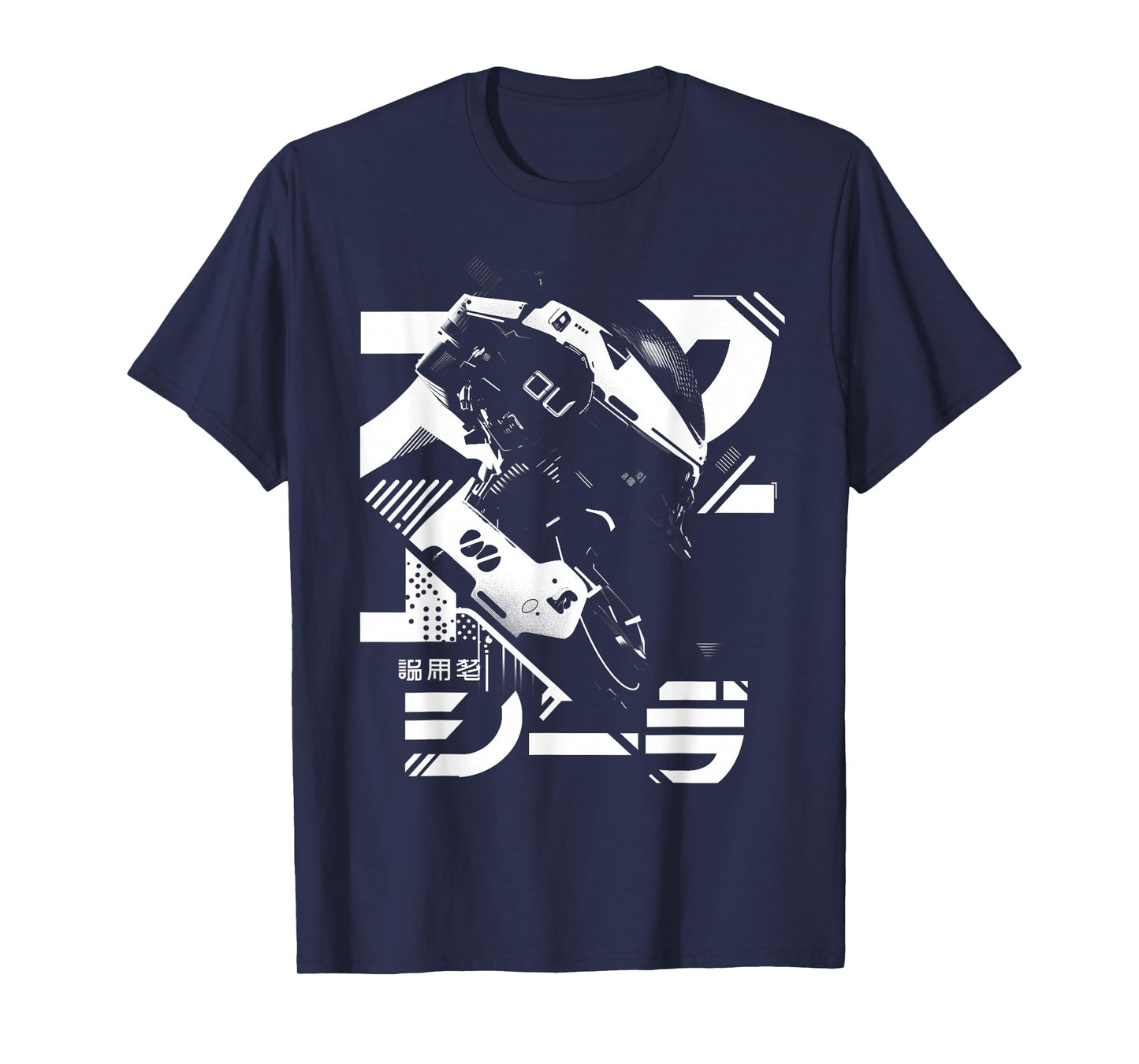 Futuristic Techwear Japanese Cyberpunk Harajuku Anime Manga T-Shirt