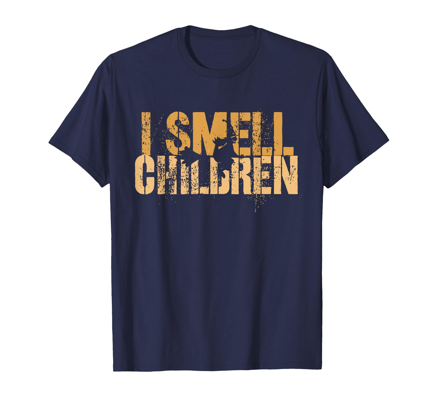 Funny I SMELL CHILDREN Halloween Teacher Classroom I Teach T-Shirt