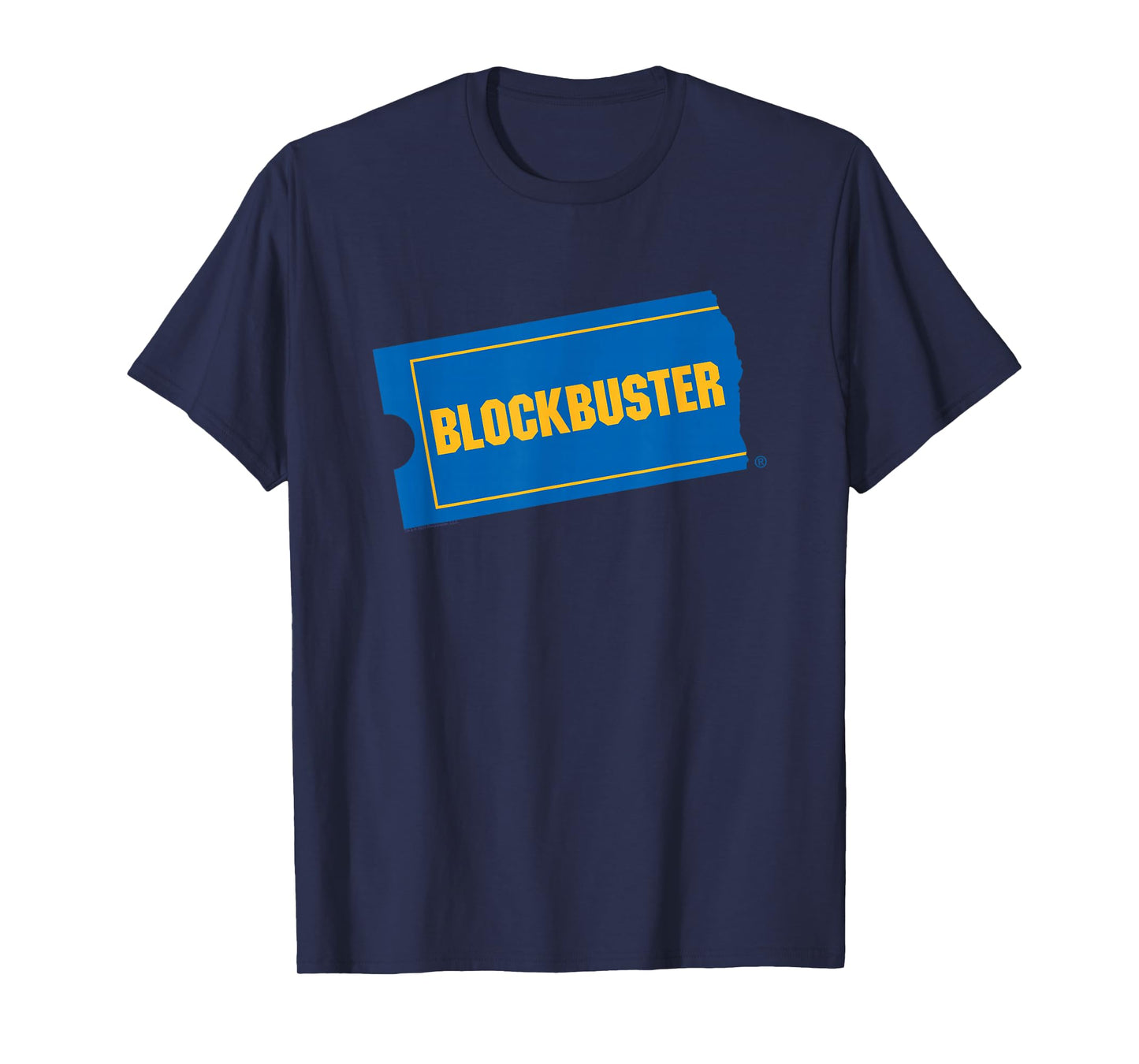 Blockbuster Be Kind. Rewind. Front & Back Retro Video Rental T-Shirt