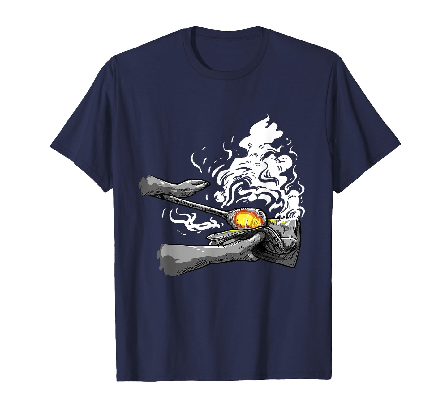 Glassblower Glass Blowing Glass Art T-Shirt