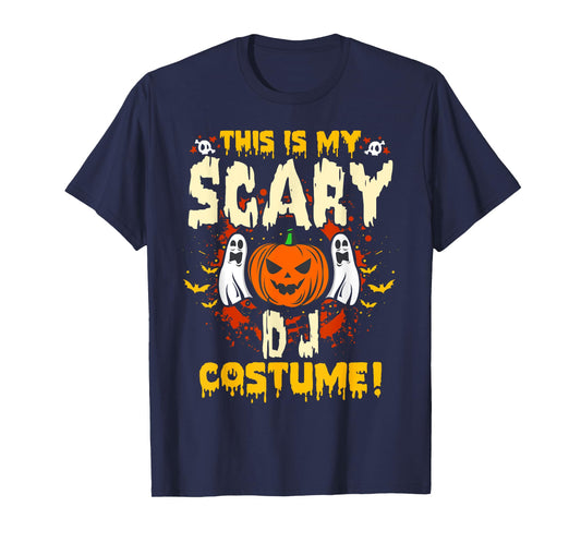 This is my Scary DJ Costume Funny Halloween T Shirt