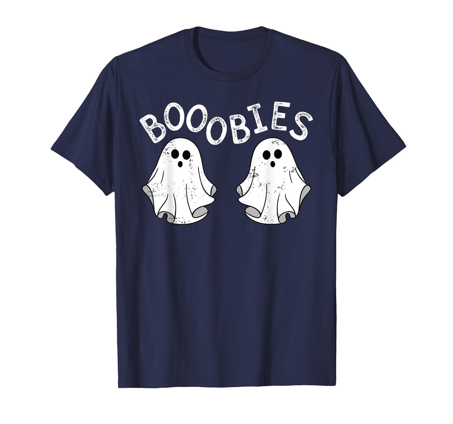 Boob Ghosts Booobie Halloween Bra Breast Funny Costume T-Shirt