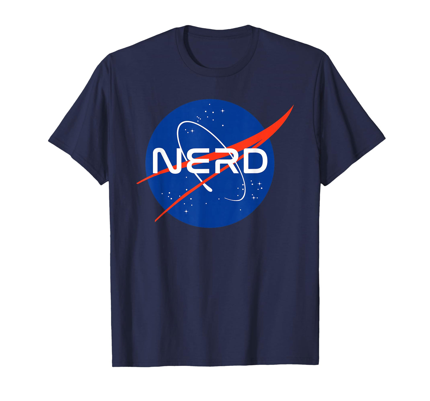 Nasa Nerds NASA Nerd T-Shirt, Kids, Unisex, Short Sleeve, Black, Small, Space-Themed, Cotton 100%