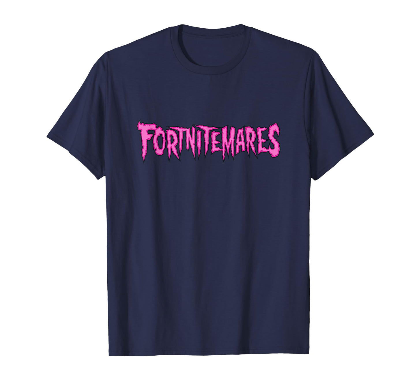 Fortnite Halloween Fortnitemares Creepy Horror Movie Logo T-Shirt