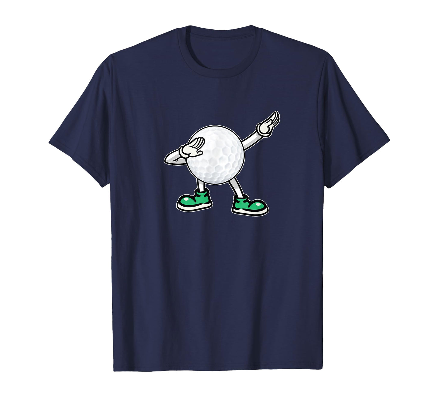 Dabbing Golf Ball Tee Kids Boys Dab Dance Golfing T-Shirt