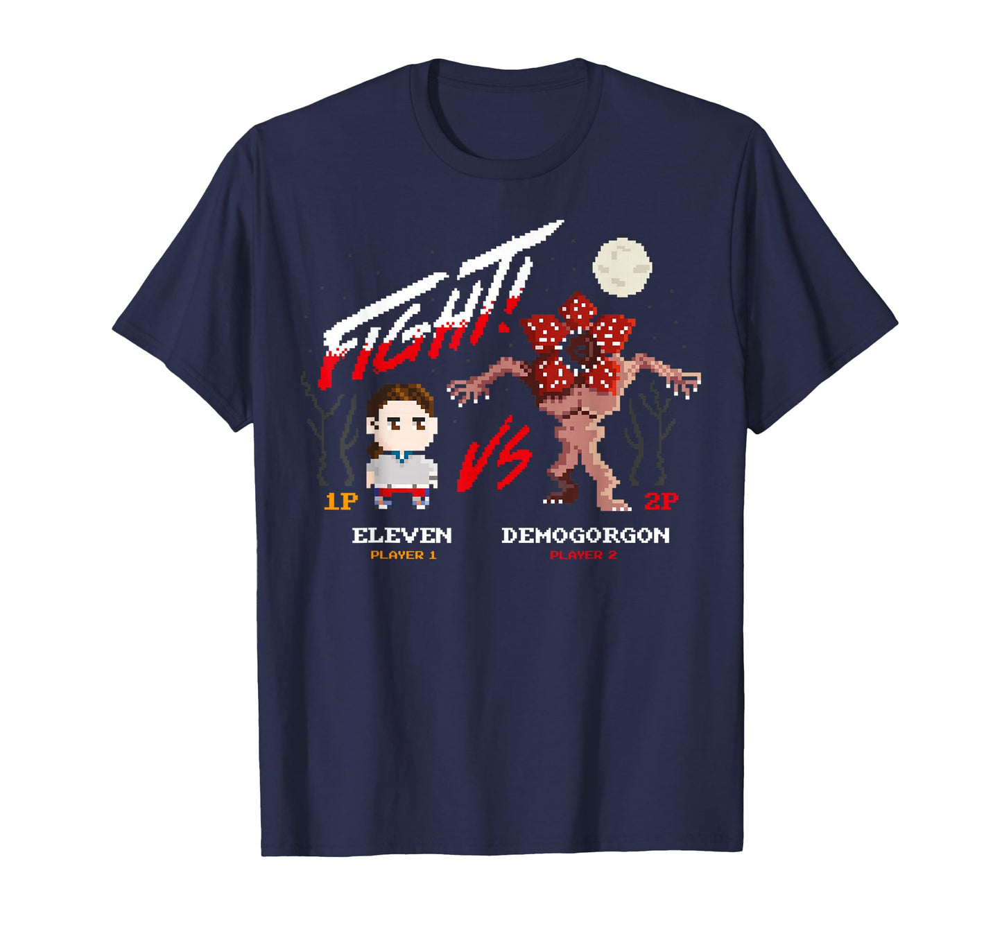 Stranger Things Season 5 Eleven VS Demogorgon Game Fight T-Shirt
