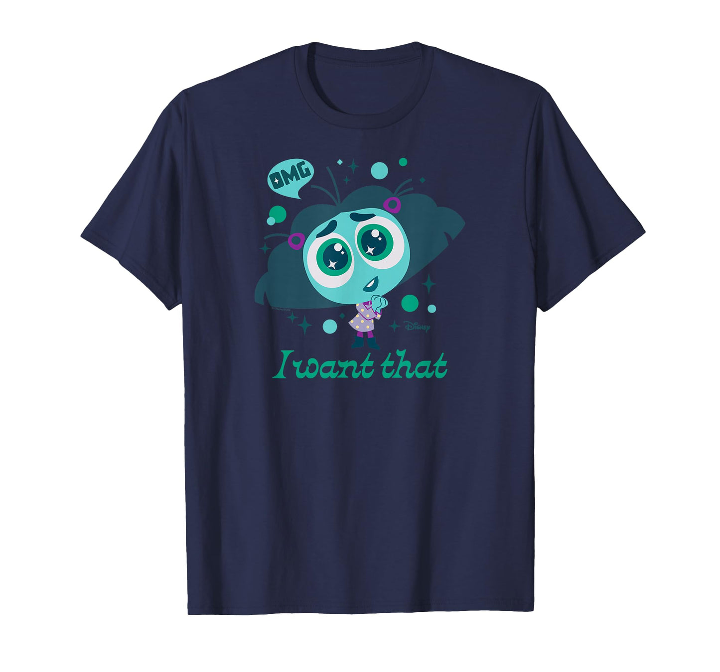 Inside Out 2 - Envy Character OMG I Want That T-Shirt