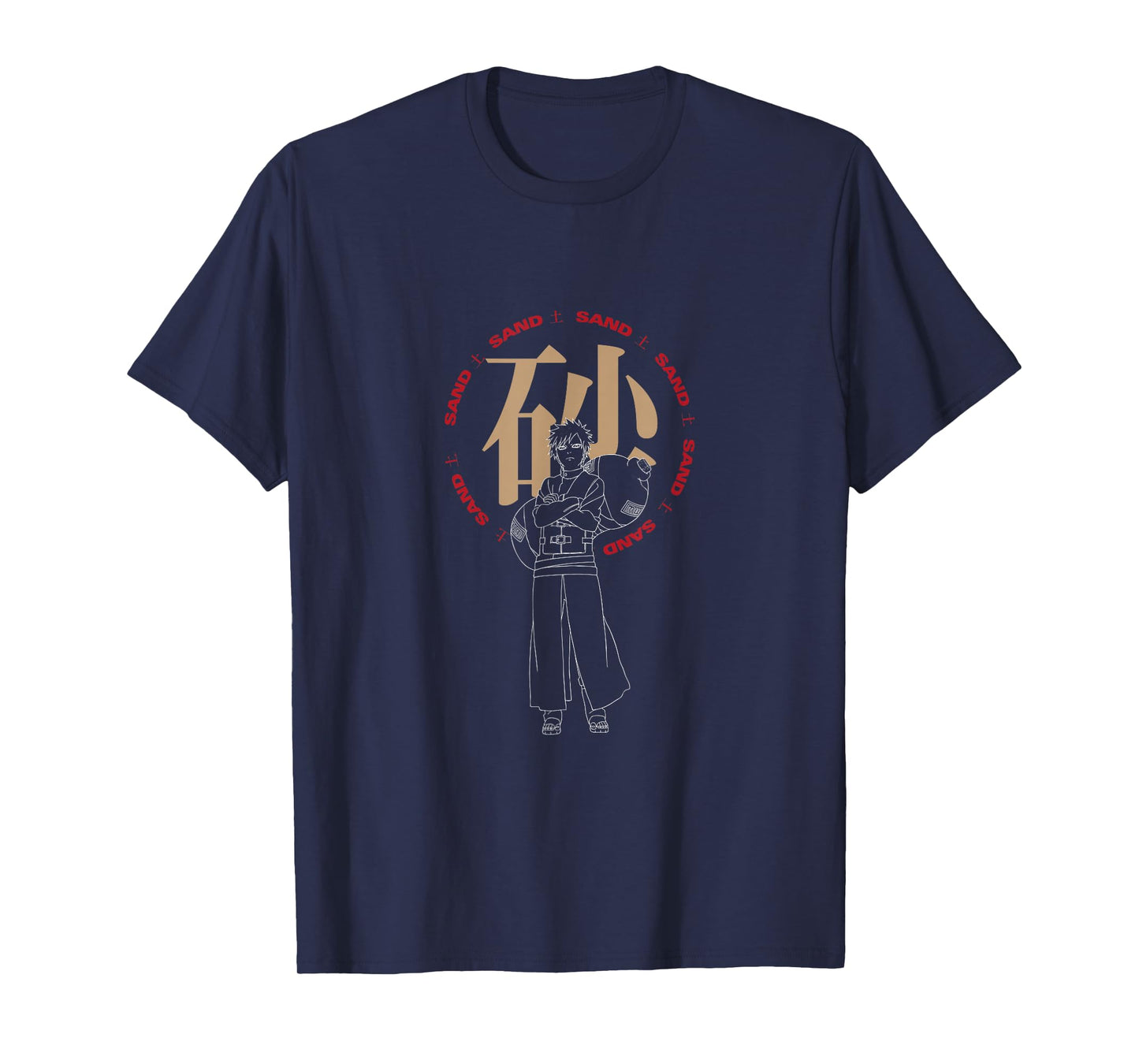 Naruto Shippuden Gaara Sand T-Shirt