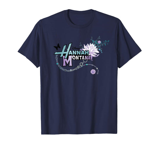 Disney Hannah Montana Logo Flower T-Shirt