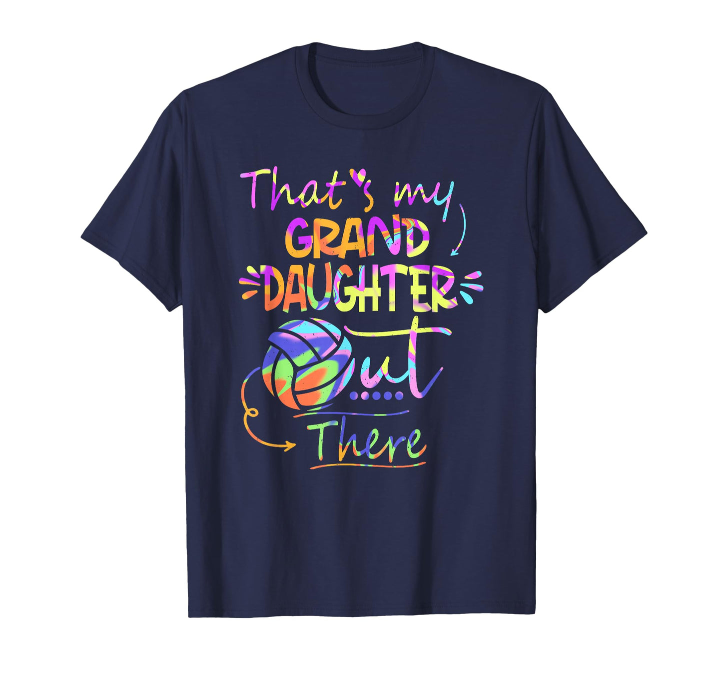 That's My Granddaughter Out There Volleyball For Grandma T-Shirt