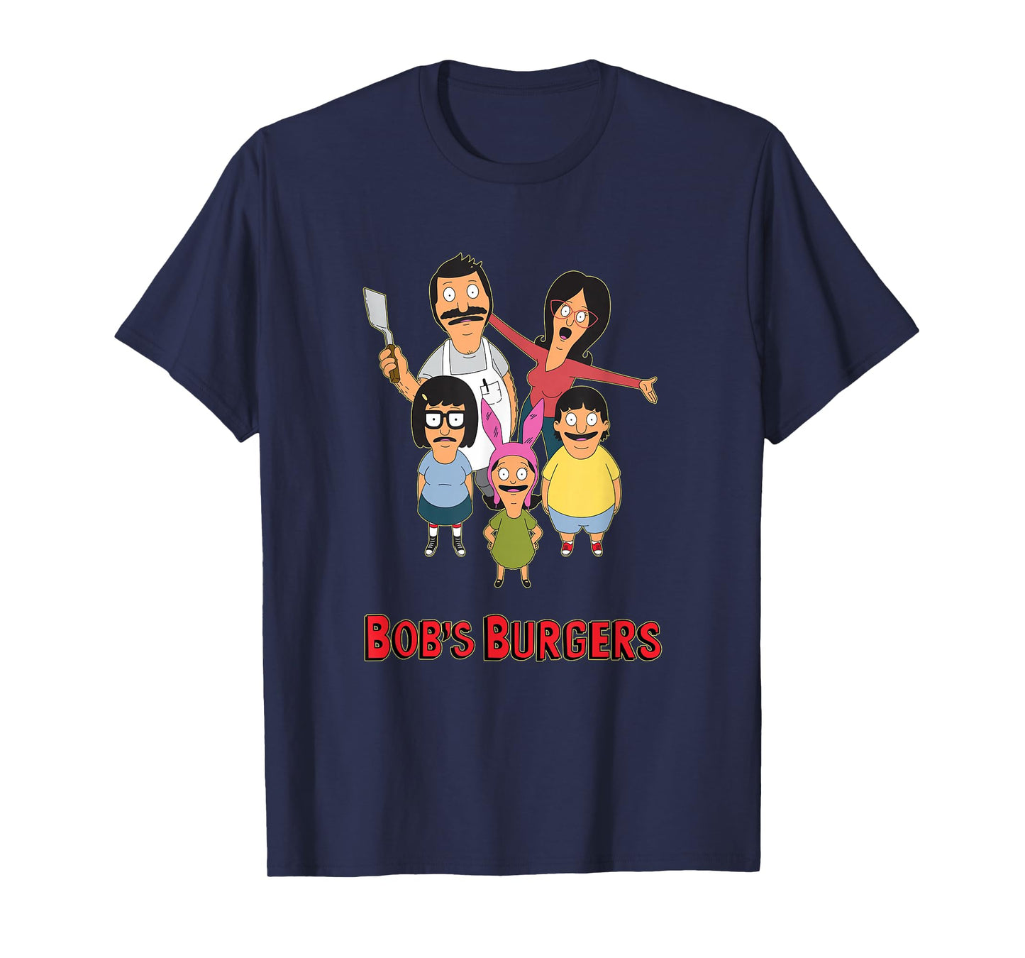 Bob's Burgers Belcher Family Group Portrait T-Shirt