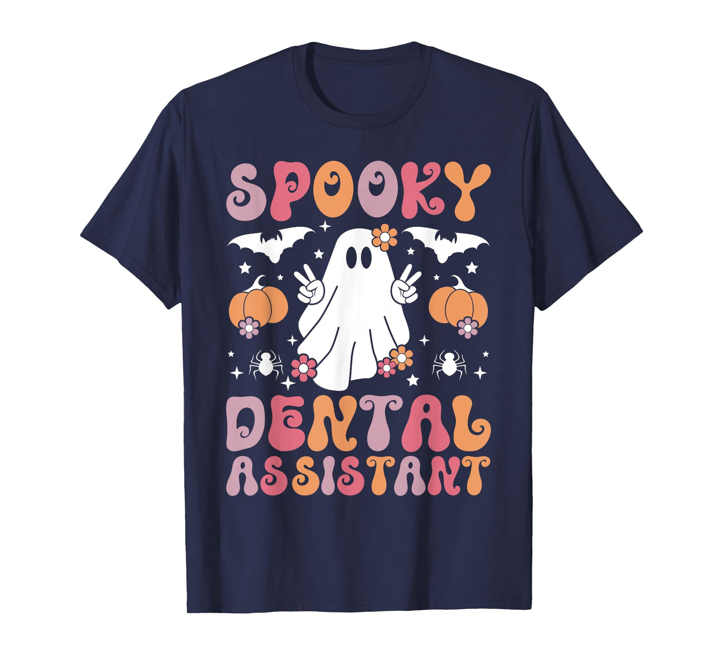 Spooky Dental Assistant Halloween Dental Assisting T-Shirt
