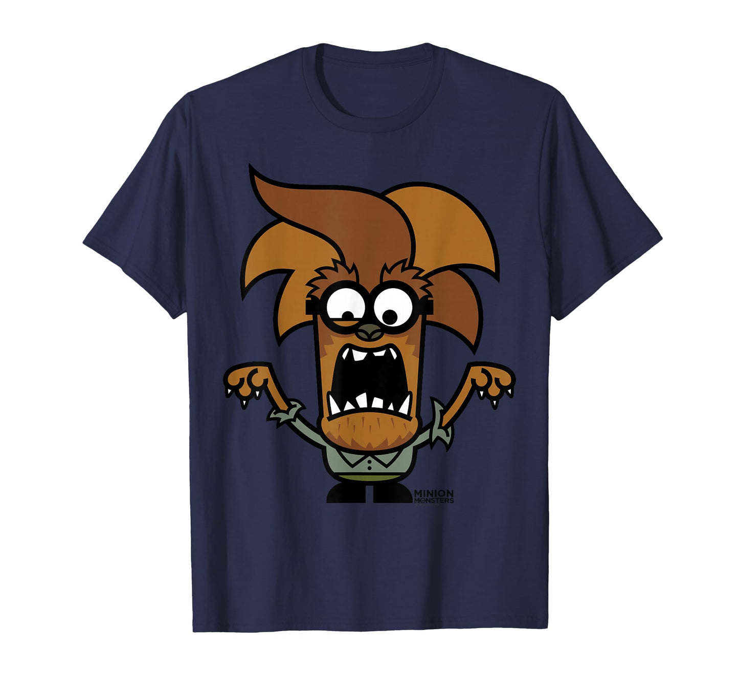 Despicable Me Wolf Halloween Monster Graphic T-Shirt T-Shirt