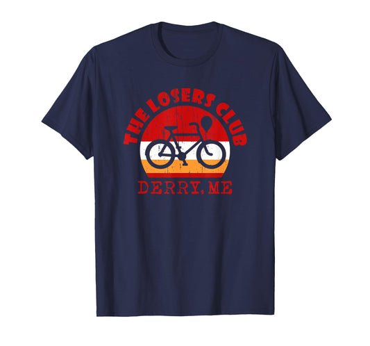 The Losers Club Vintage Bike Distressed Design T-Shirt