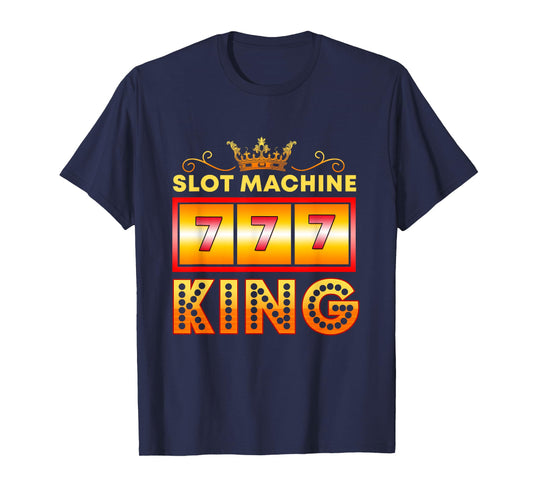 Slot Machine King | Cool Matching Couples Gambling Trip T-Shirt