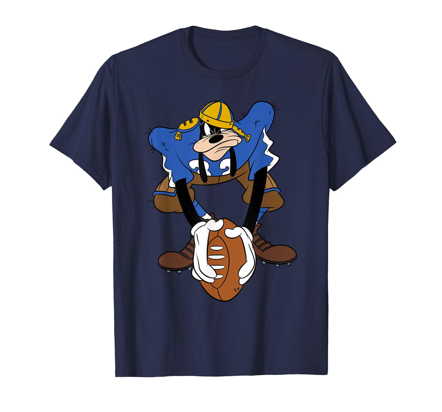 Disney Mickey And Friends Goofy Goof Foot Ball Player T-Shirt