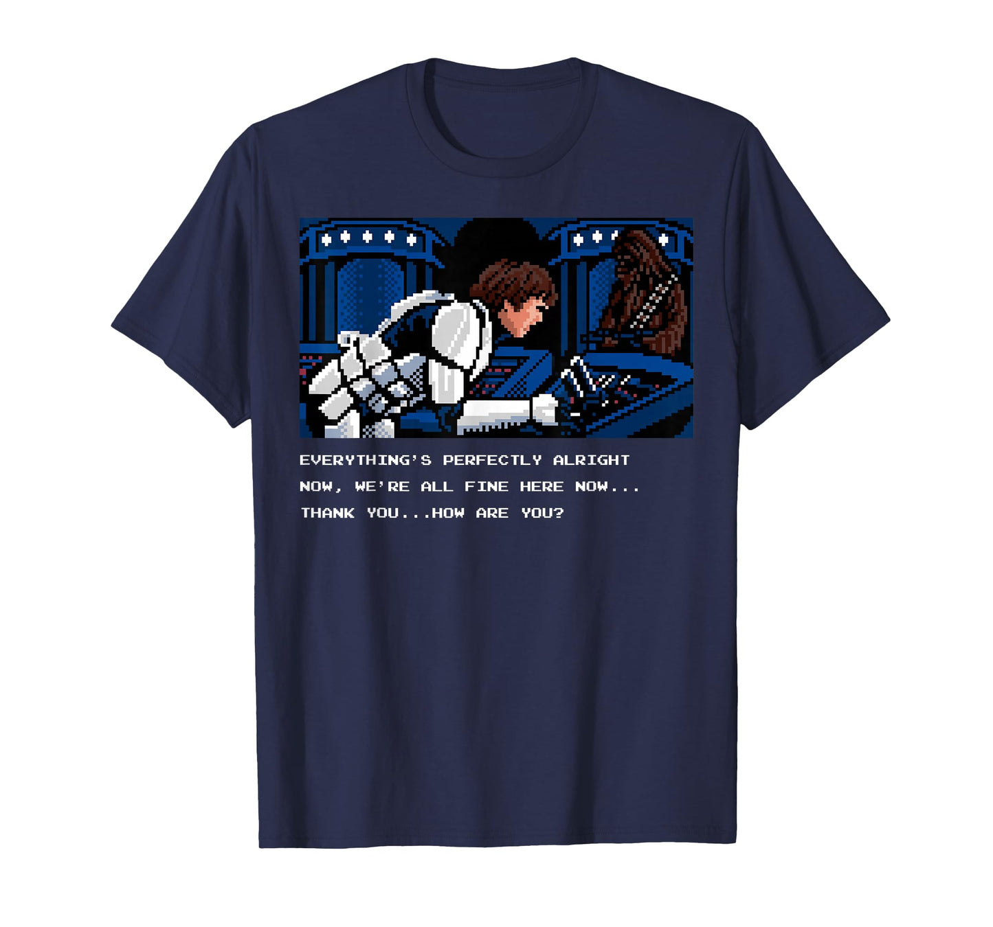 Star Wars Video Game Style Portrait T-Shirt